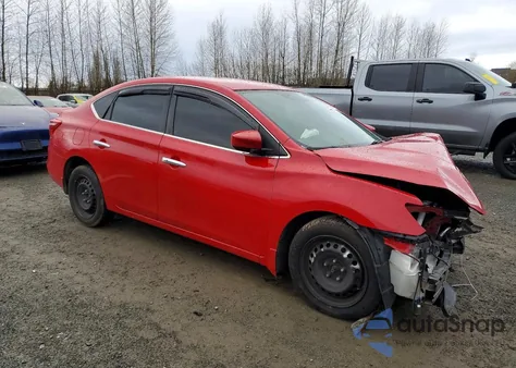 2017 Nissan Sentra S из США, поврежденный, VIN 3N1AB7AP3HL656598